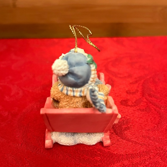 Cherished Teddies Our 1st Christmas Ornament - Picture 4 of 6